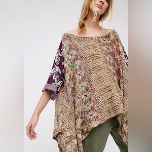 Free People fressia pullover knot tunic sweater SOLD OUT